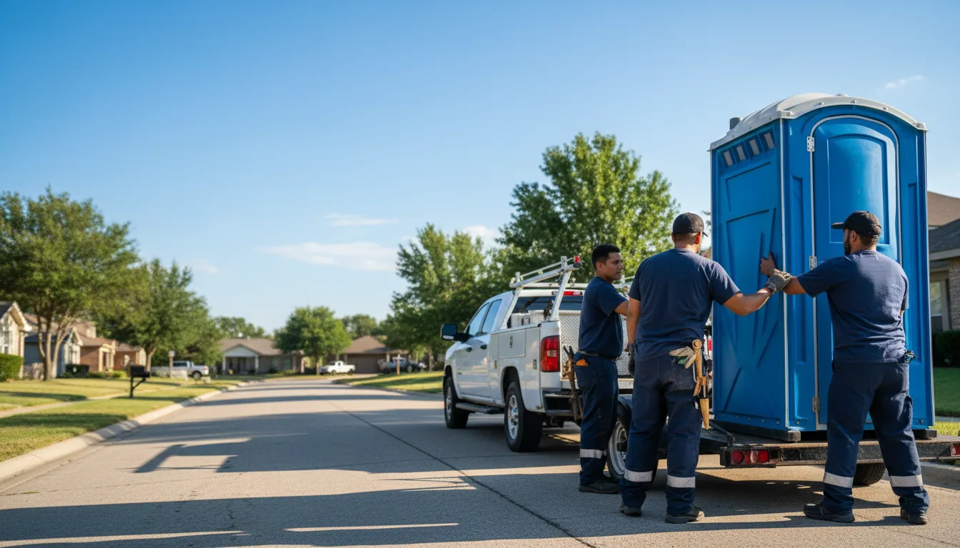 Portable Toilet Rental in Quinton, OK near me